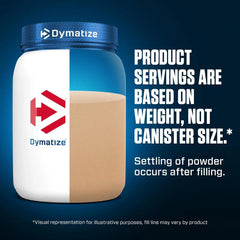 Dymatize Elite Casein Protein Powder, Chocolate, 100% Micellar Casein, 25g Protein, 5.4g BCAAs, 2.3g Leucine, Slow Absorbing for Overnight Muscle Recovery, 4 lb (50 Servings)