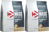 Dymatize Super Mass Gainer Protein Powder, Gourmet Vanilla, 52g Protein, 1g Creatine, 1280 Calories, 10.7g BCAAs, 245g Carbs, Contains Whey_Protein, Isolate, and Casein (16 Servings) (Pack of 2)