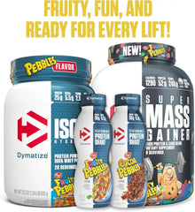 Dymatize ISO100 Protein Powder, 100% Whey Isolate, Fruity Pebbles