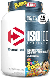 Dymatize ISO100 Protein Powder, 100% Whey Isolate, Fruity Pebbles