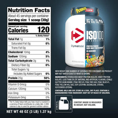 Dymatize ISO100 Protein Powder, 100% Whey Isolate, Fruity Pebbles