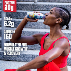 Dymatize Performance Protein Shake, Fruity Pebbles, 30g Protein, 6.2g BCAA for Muscle Recovery, No Added Sugar, Low Fat, 24 Vitamins and Minerals, Gluten-Free, Ready to Drink, 11.5fl oz (Pack of 24)
