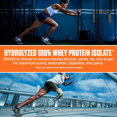 Dymatize ISO100 Protein Powder +Energy, 100% Whey Isolate, Mocha Latte