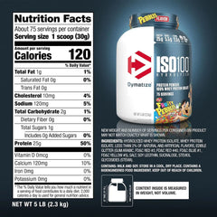 Dymatize ISO100 Protein Powder, 100% Whey Isolate, Fruity Pebbles