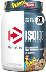 Dymatize ISO100 Protein Powder, 100% Whey Isolate, Fruity Pebbles