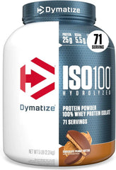 Dymatize ISO100 Protein Powder, 100% Whey Isolate, Chocolate Peanut Butter