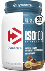 Dymatize ISO100 Protein Powder, 100% Whey Isolate, Gourmet Chocolate